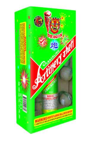 CRACKLING ARTILLERY SHELL