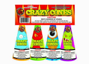 #3 CRAZY CONE FOUNTAIN