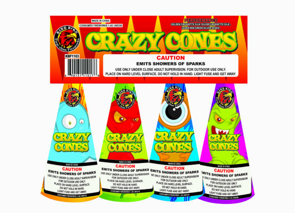 #3 CRAZY CONE FOUNTAIN