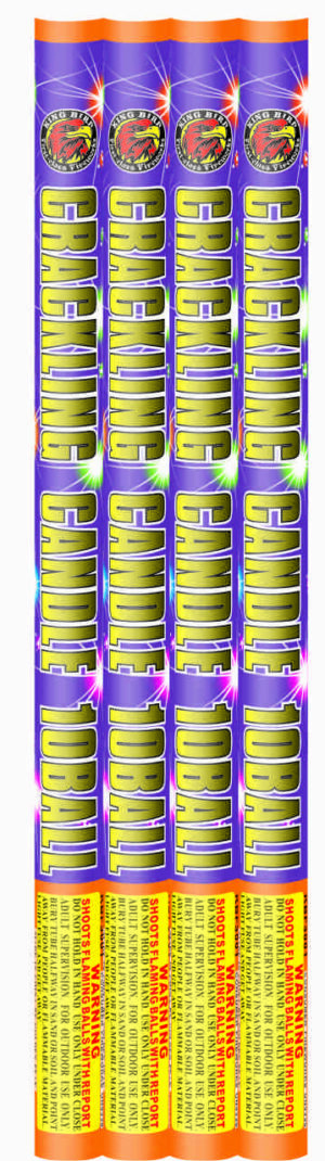CRACKLING CANDLE 10BALLS