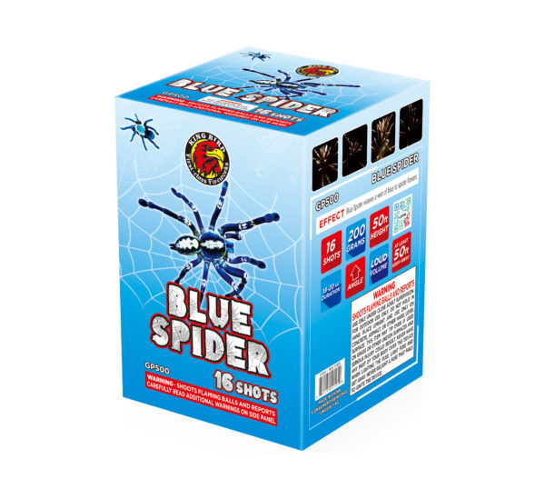 BLUE SPIDER 16 SHOTS