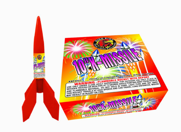 Variation #6084 of X-MISSILE 10″