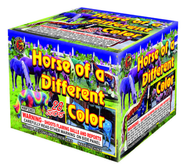 HORSE OF A DIFFERENT COLOR 28SHOTS