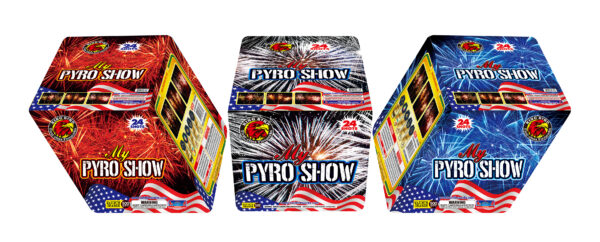 MY PYRO SHOW 72SHOTS