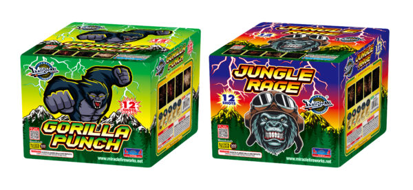 12's GORILLA PUNCH & JUNGLE RAGE