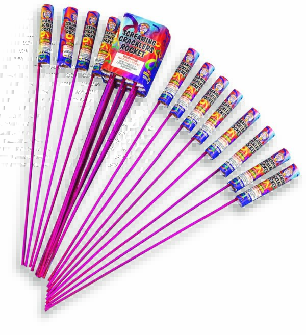 SCREAMING CRACKLERS ROCKET