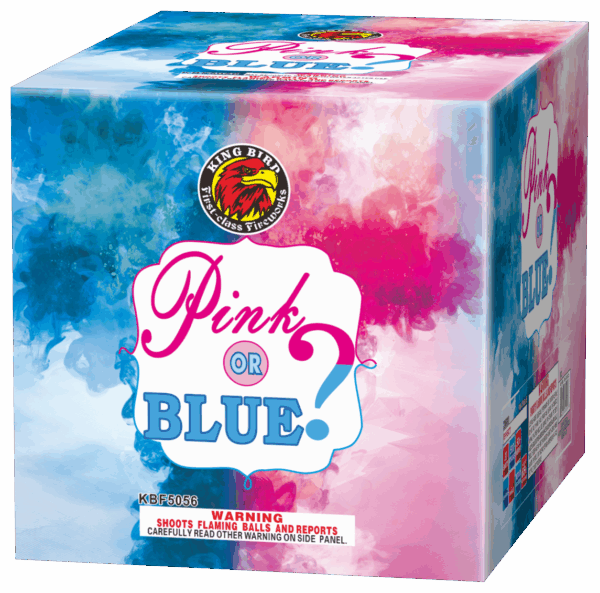 BLUE OR PINK?  30 SHOTS