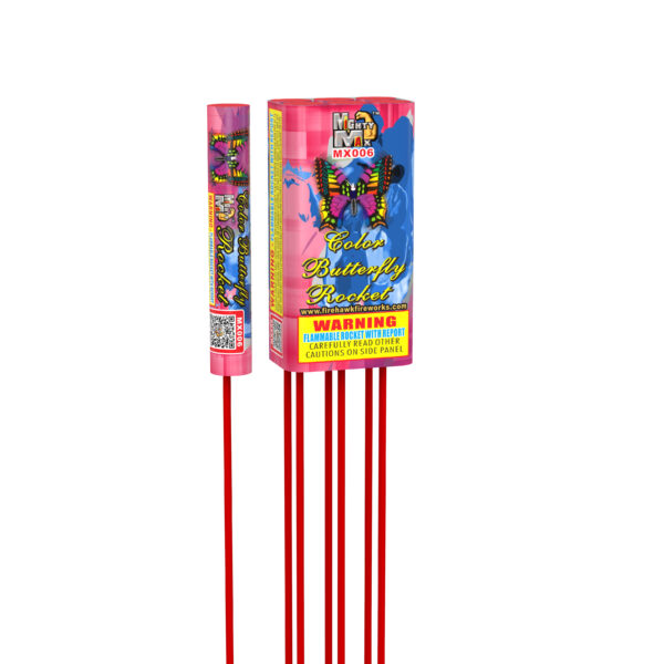 FLYING COLOR BUTTERFLY ROCKET