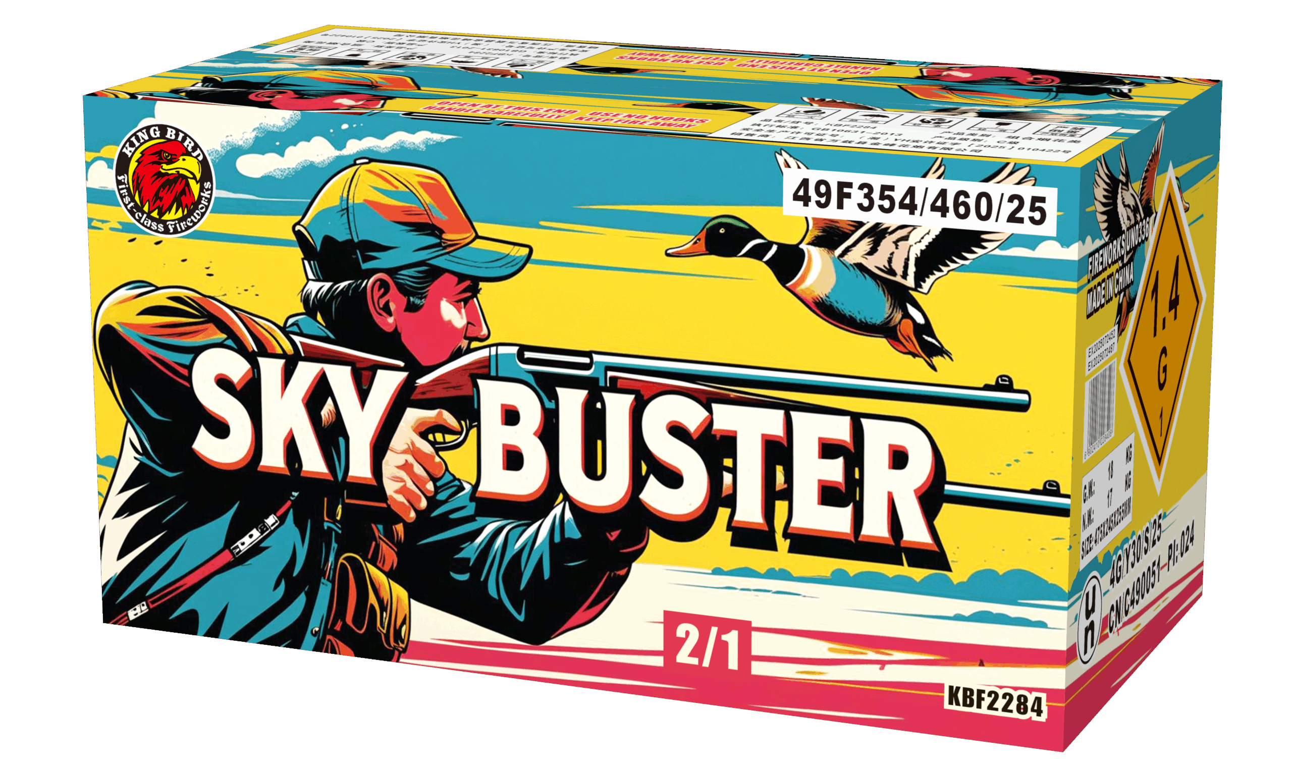 SKY BUSTER 25 SHOTS